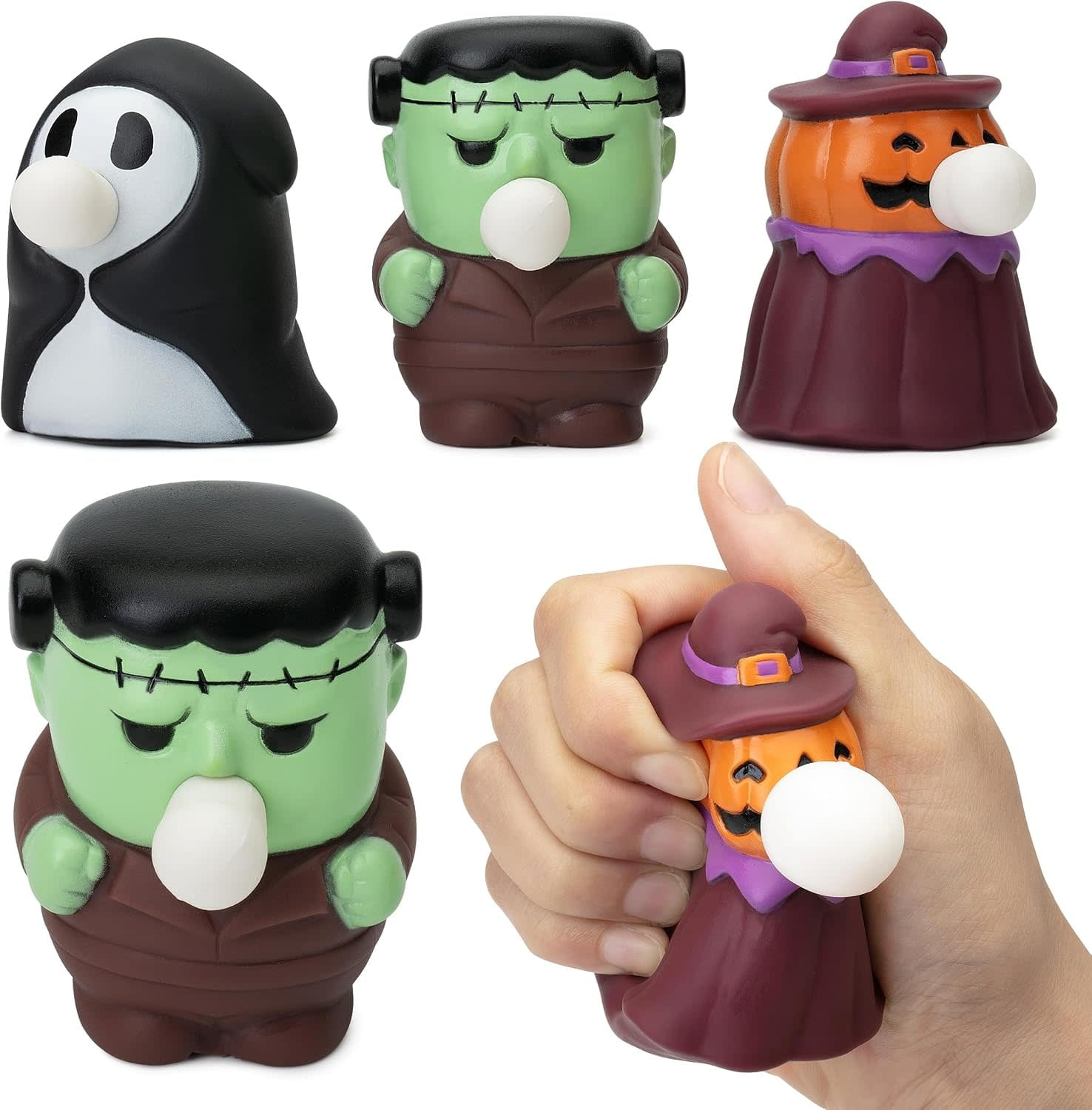 Halloween Figure Bubble Blowing Squishy