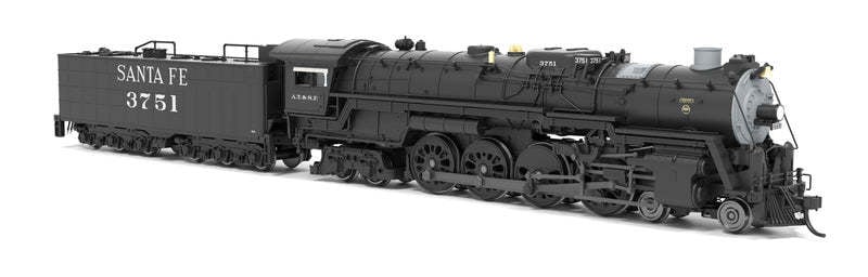 9410 N 4-8-4 Northern Santa Fe - As Appears Today - #3751 DCC-Ready, No Sound
