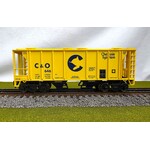Ready Made Trains 863041 O Covered Hopper Chessie C&O