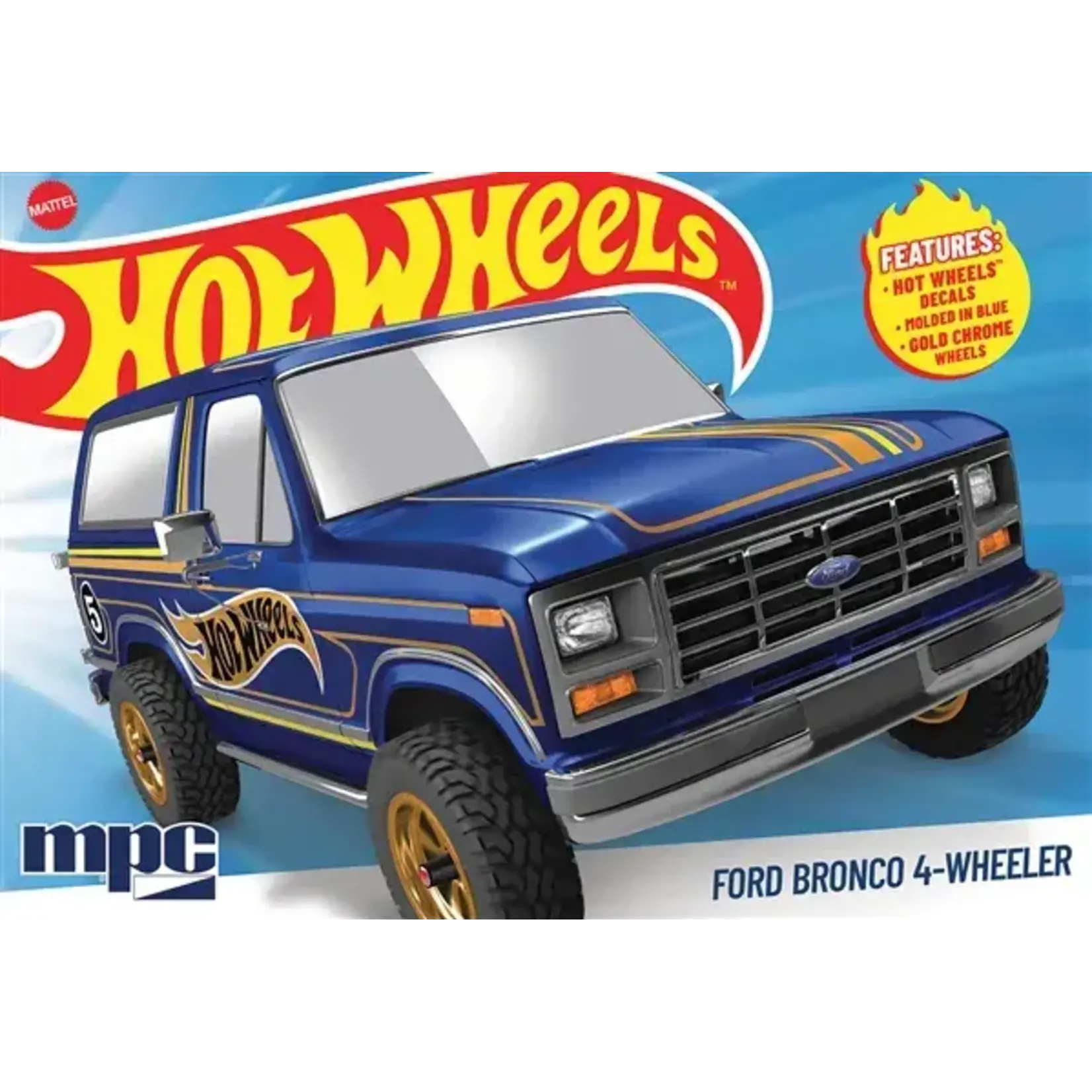 MPC 1045 1982 Ford Bronco 4-Wheeler Hot