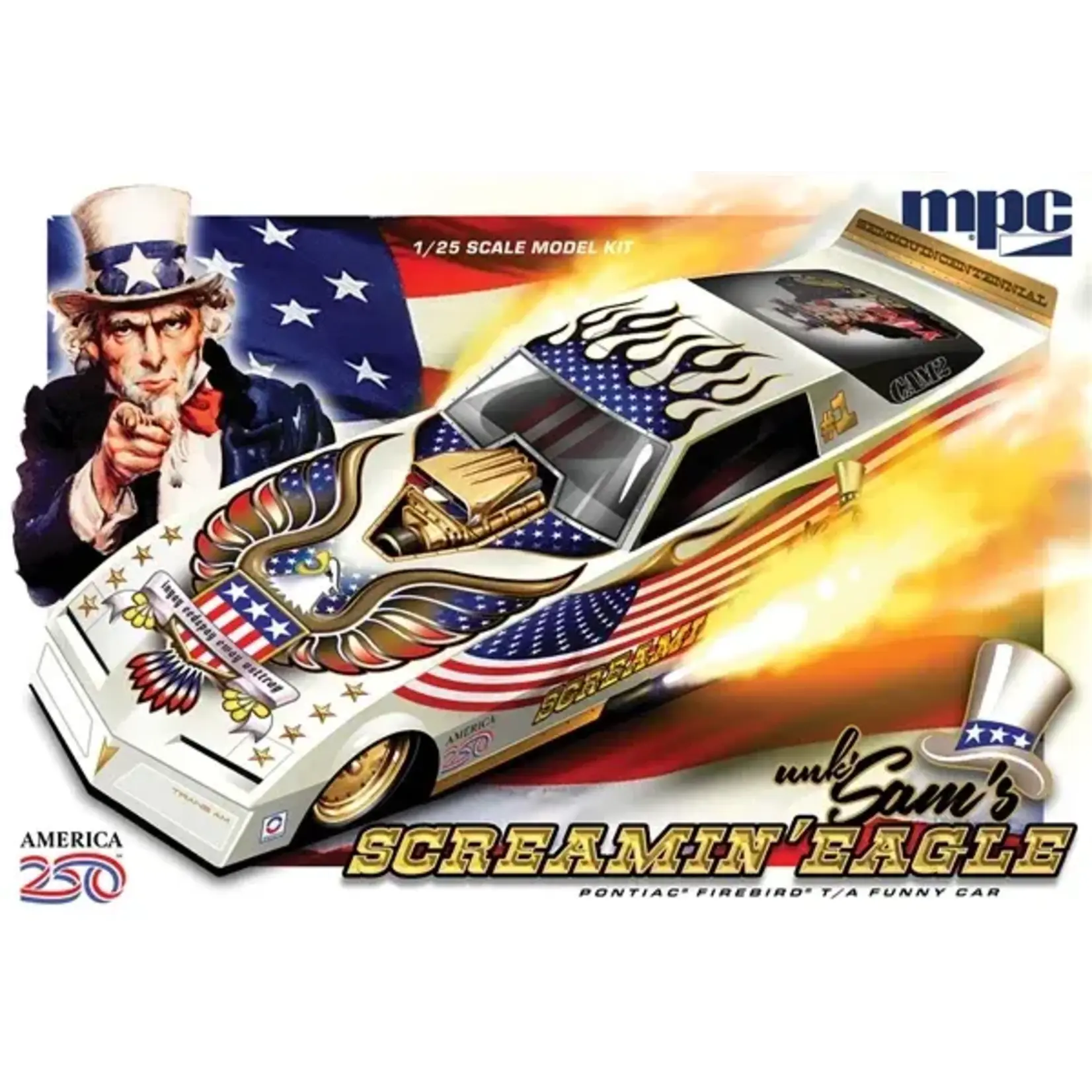 MPC 1044 Firebird Funny Car 250th Anniversary