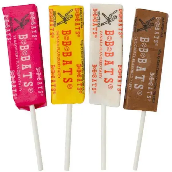 B-B Bats Assorted Taffy Pops
