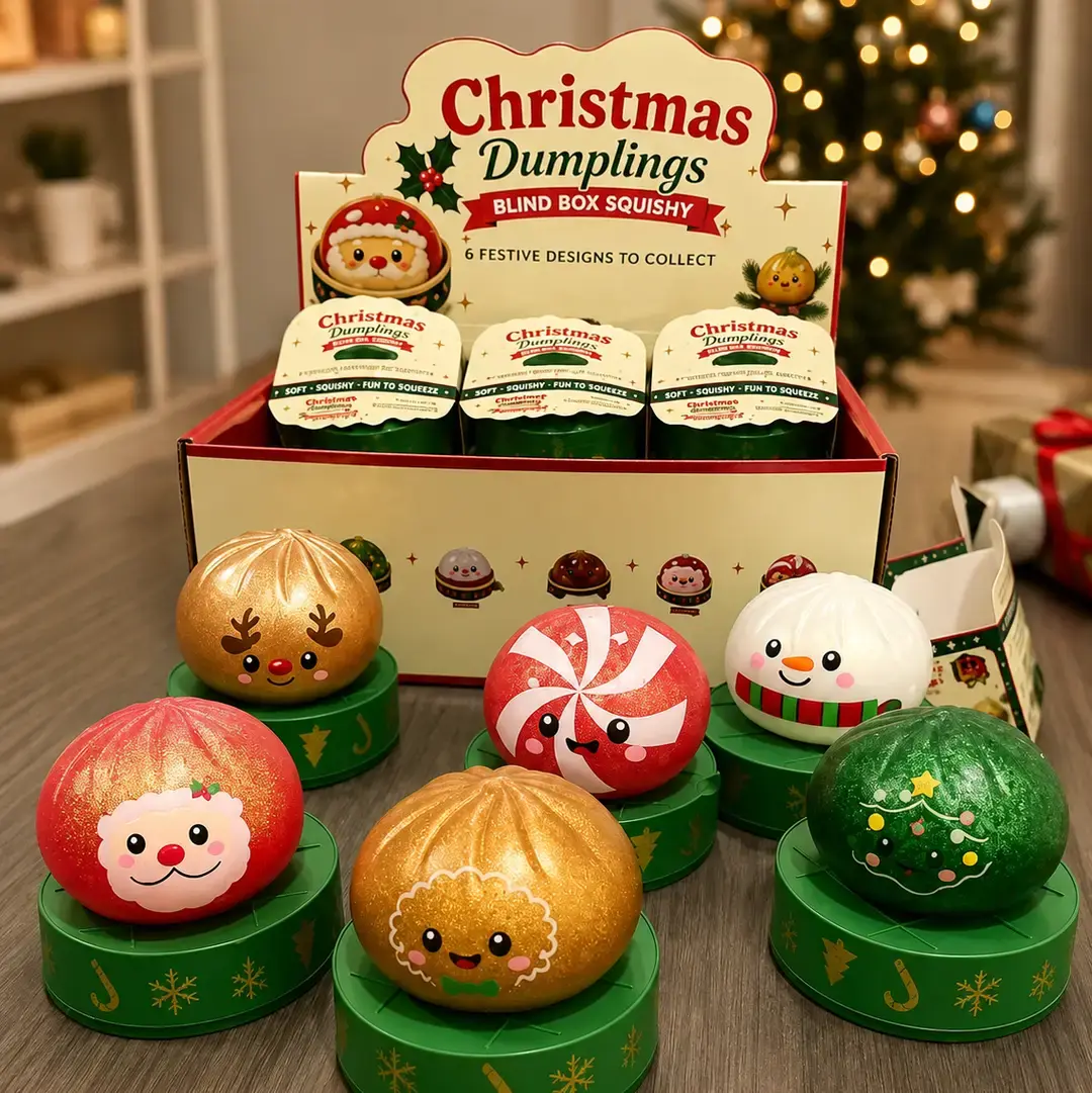 Squishy Christmas Mystery Dumplings