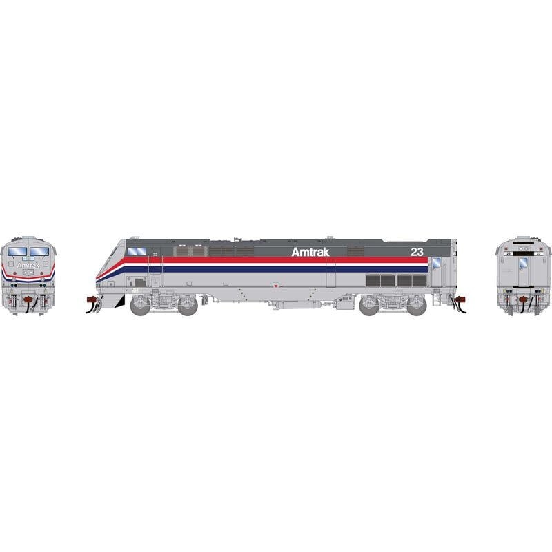 1687 HO P42DC Locomotive w/ DCC and Sound AMTK PH. 3 #23