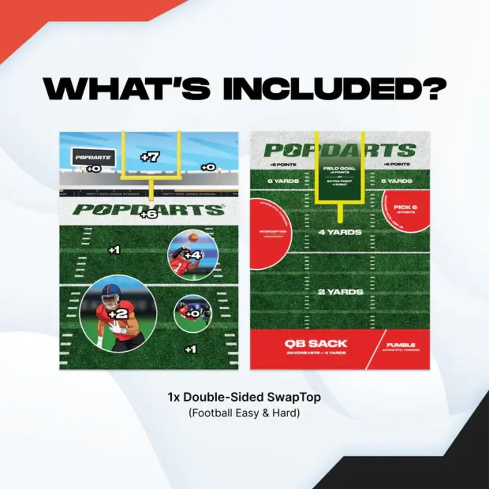 PD Games PopDarts Swaptop Top Football