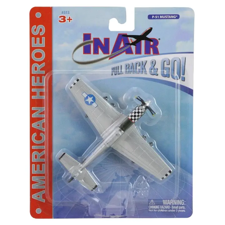 American Heroes P-51 Mustang Pullback