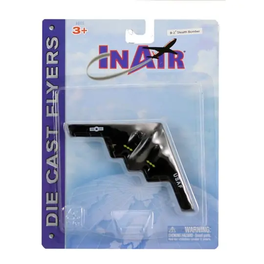 In Air 4.5 Inch B-2 Stealth Bomber