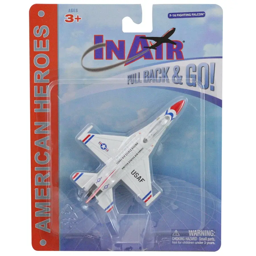 American Heroes F-16 Thunderbirds Pullback