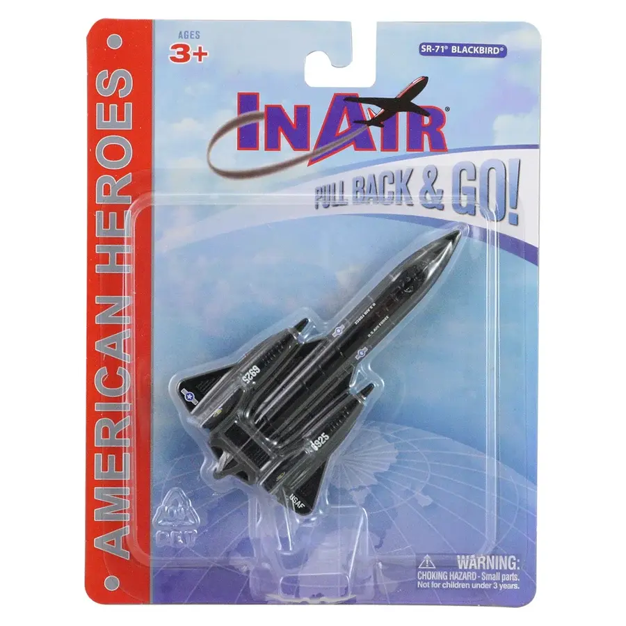 American Heroes SR-71 Blackbird Pullback