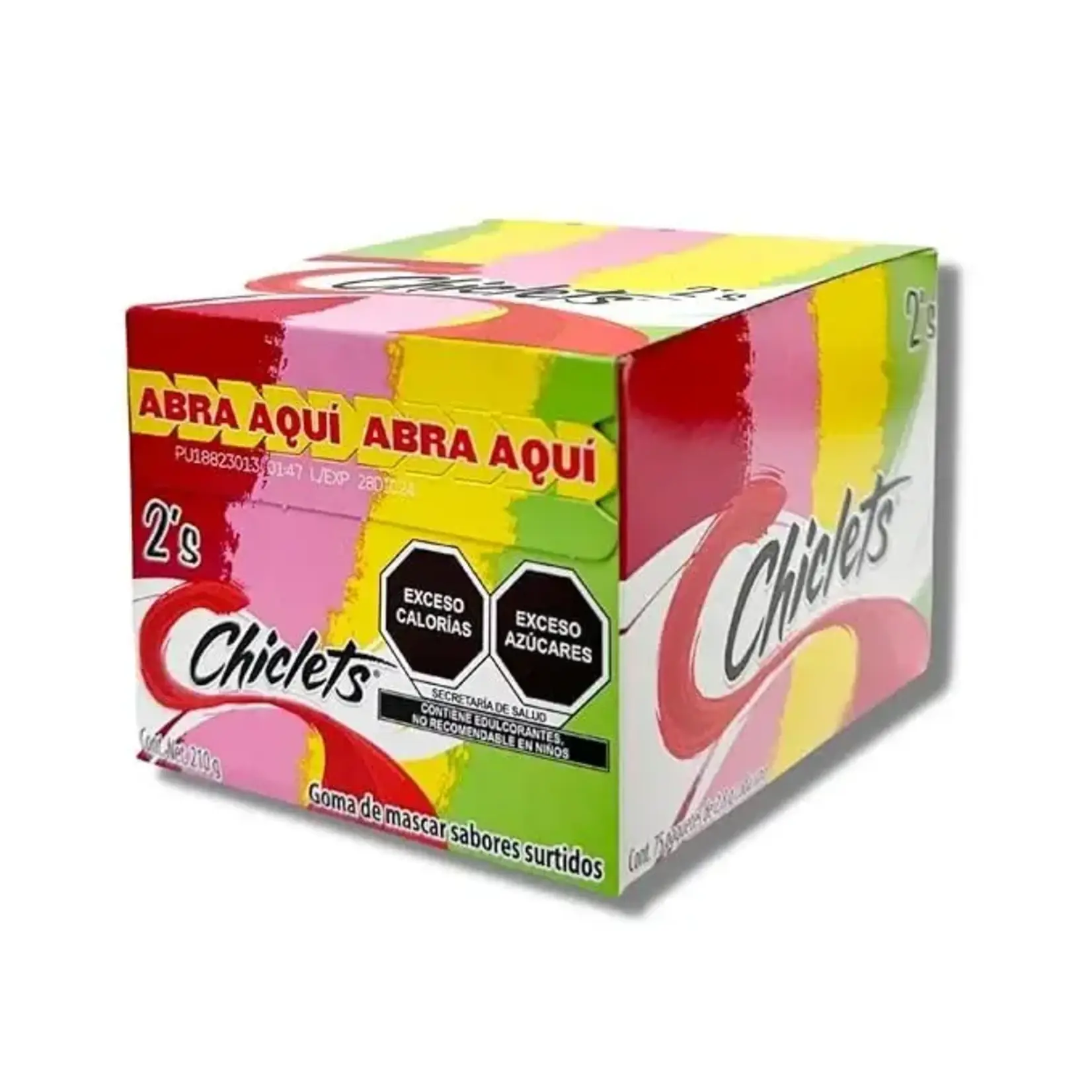 Chiclets - Box of 75 Packs - 210g