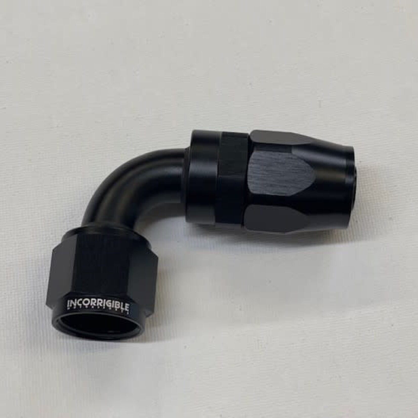 INCORRIGIBLE MOTORSPORTS 90 DEGREE SWIVEL HOSE END