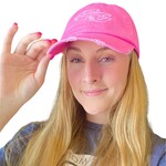 INCORRIGIBLE MOTORSPORTS "JANKY" RACE CAR HAT WOMENS EMBROIDERED 6 PANEL UNSTRUCTURED DISTRESSED SNAP BACK