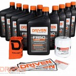 DRIVEN DRIVEN RACING OIL FR50 Oil Change Kit for Mustang GT350 5.2 Voodoo Engines (2015) w/ 10 Qt. Capacity