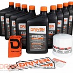DRIVEN DRIVEN RACING OIL FR50 Oil Change Kit for Mustang GT500 5.8 Modular Supercharged Engines (2013-2014) w/ 9 Qt. Capacity