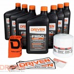 DRIVEN DRIVEN RACING OIL FR50 Oil Change Kit for Mustang GT500 5.4 Modular Supercharger Engines (2007-2012) w/ 7 Qt. Capacity