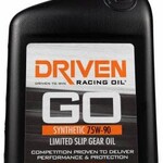 DRIVEN DRIVEN RACING OIL Limited Slip 75W-90 Synthetic Gear Oil Quart