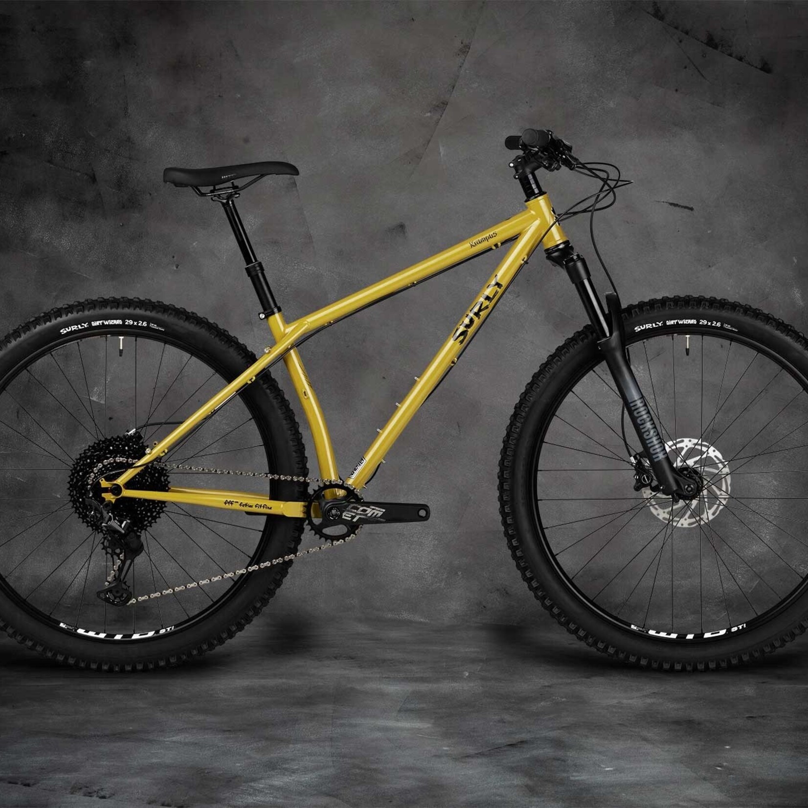 Surly Surly Krampus Front Suspension Bike - 29", Steel, Nose Drip Curry, Large