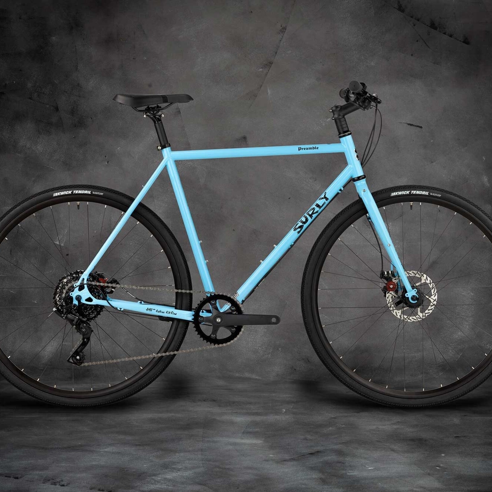 Surly Surly Preamble Flat Bar Bike - 700c, Skyrim Blue, Medium