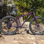Surly Surly Karate Monkey Bike - 27.5", Steel, Organic Eggplant, Small