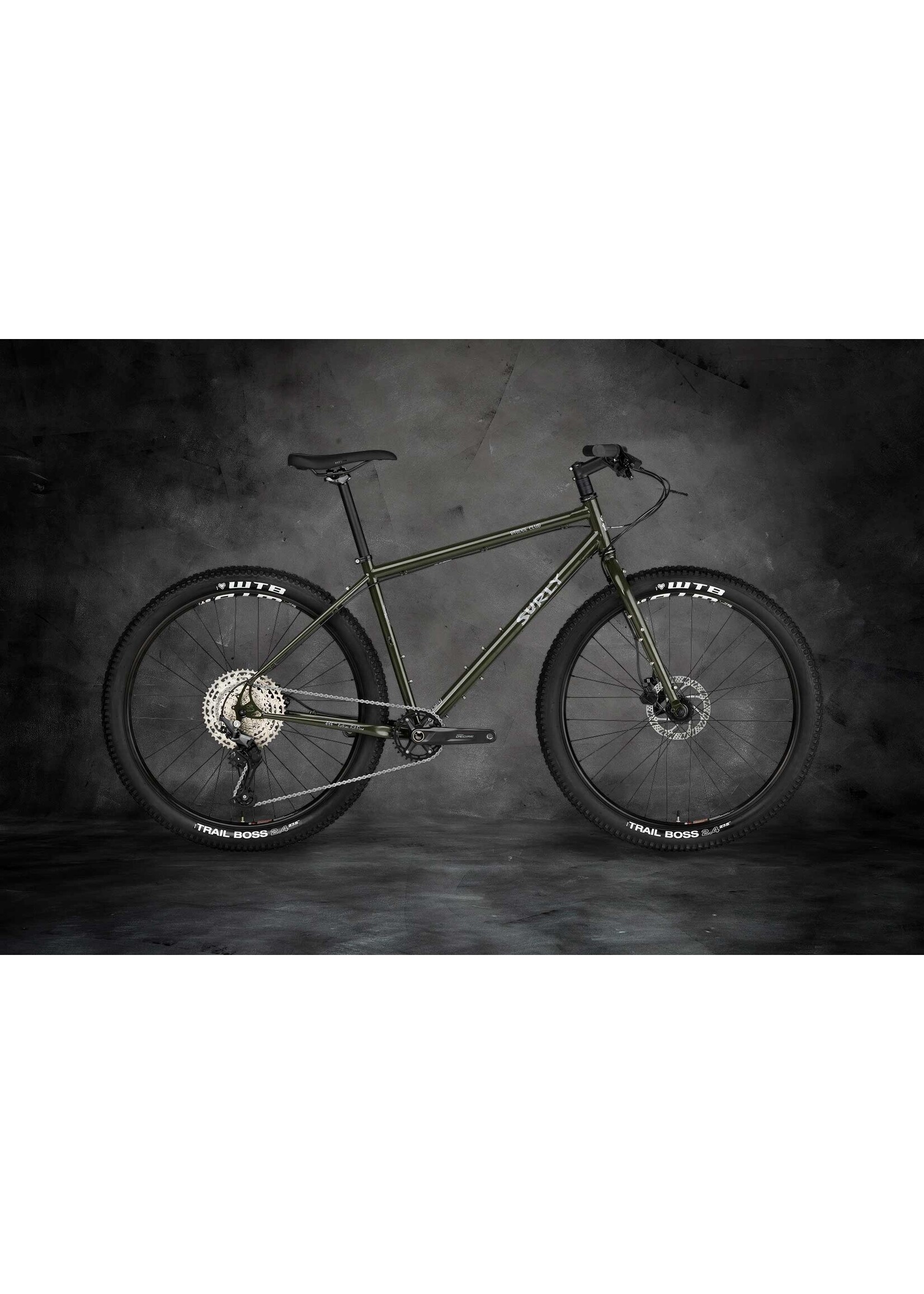 Surly Surly Bridge Club 27.5" Bike - 27.5", Steel, Majestic Moss, Small