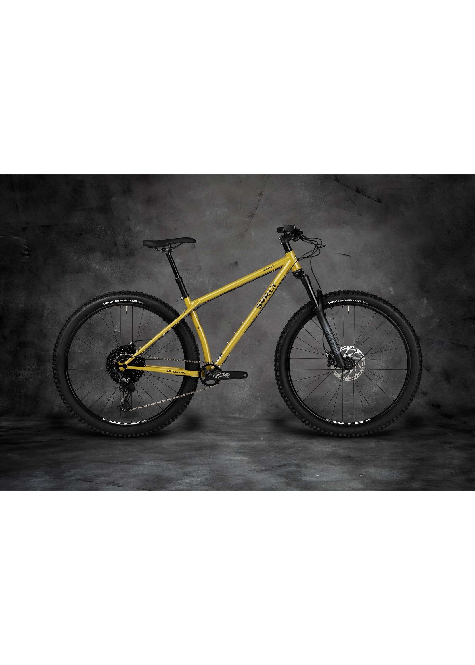 Surly Surly Krampus Front Suspension Bike - 29", Steel, Nose Drip Curry, Medium