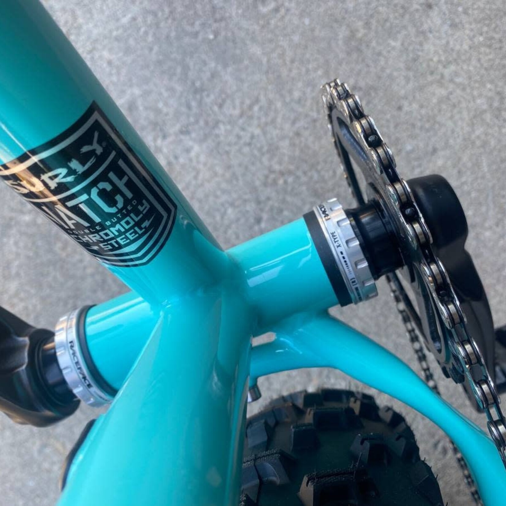Surly Surly Ice Cream Truck Fat Bike - 26", Steel, Safety Mask Blue, Medium