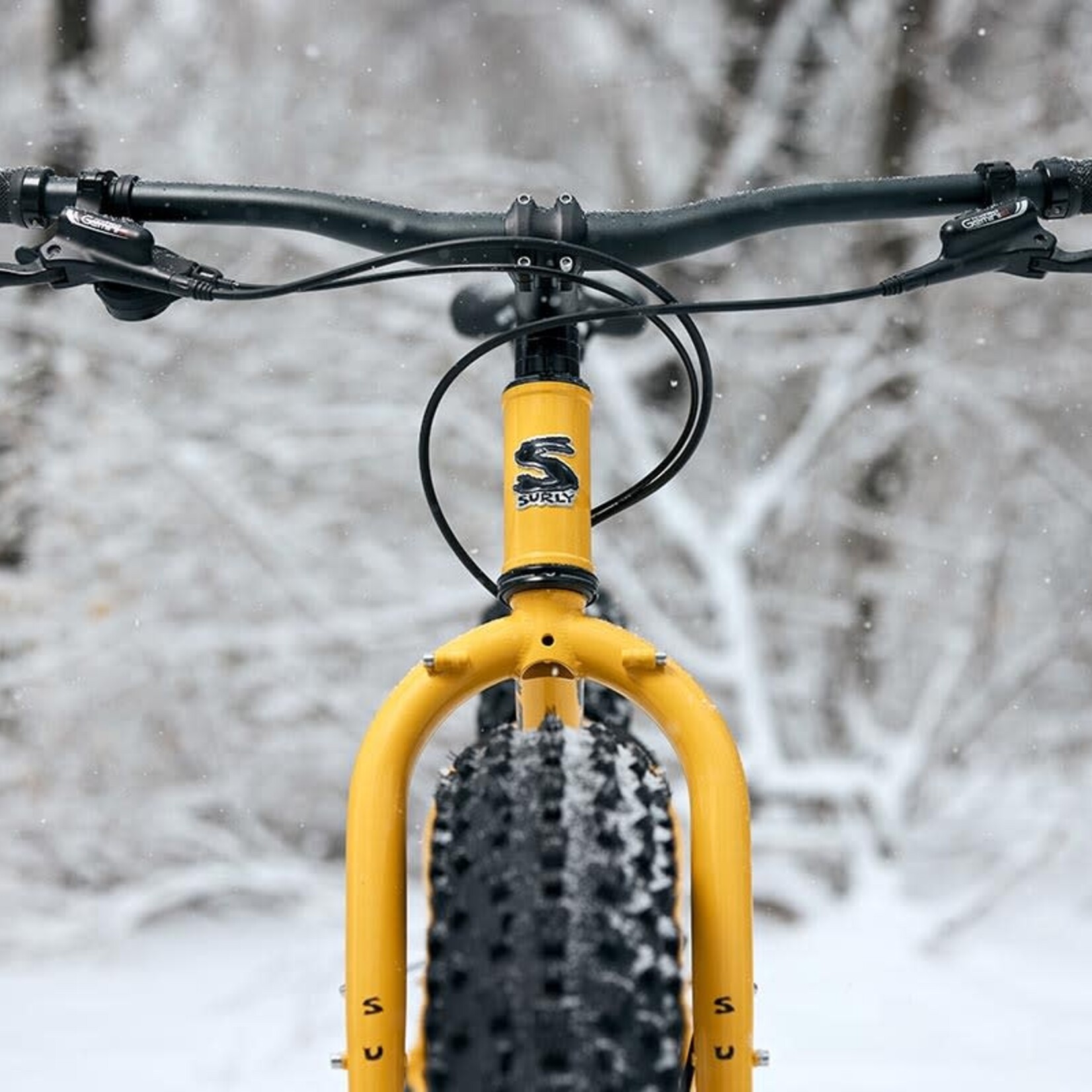 Surly Surly Ice Cream Truck Fat Bike - 26", Steel, Warm Cheese, Small