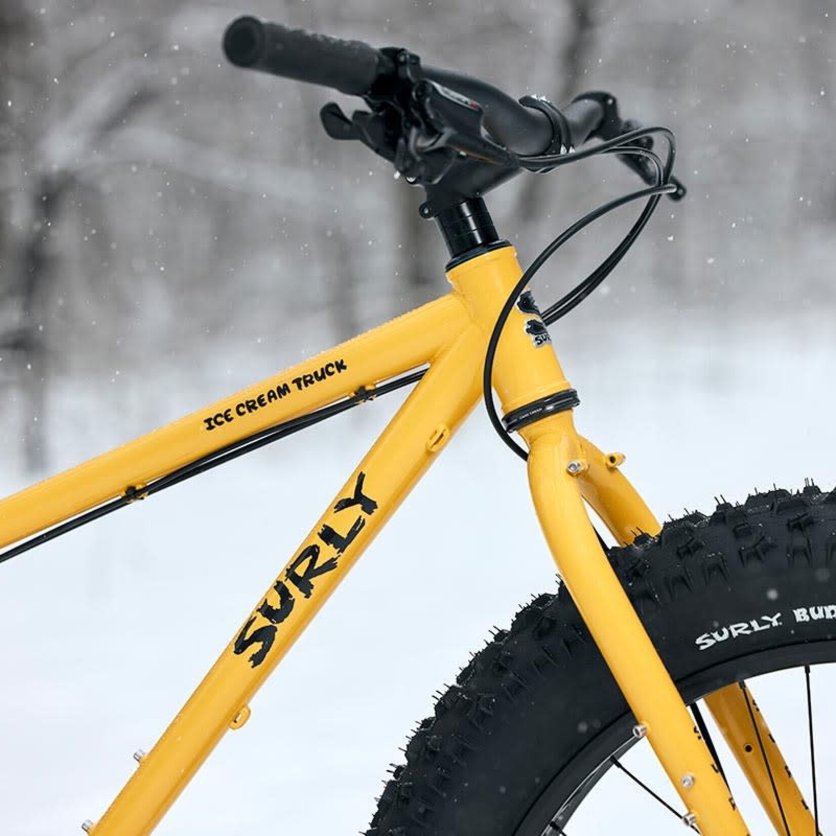 Surly Surly Ice Cream Truck Fat Bike - 26", Steel, Warm Cheese, X-Large