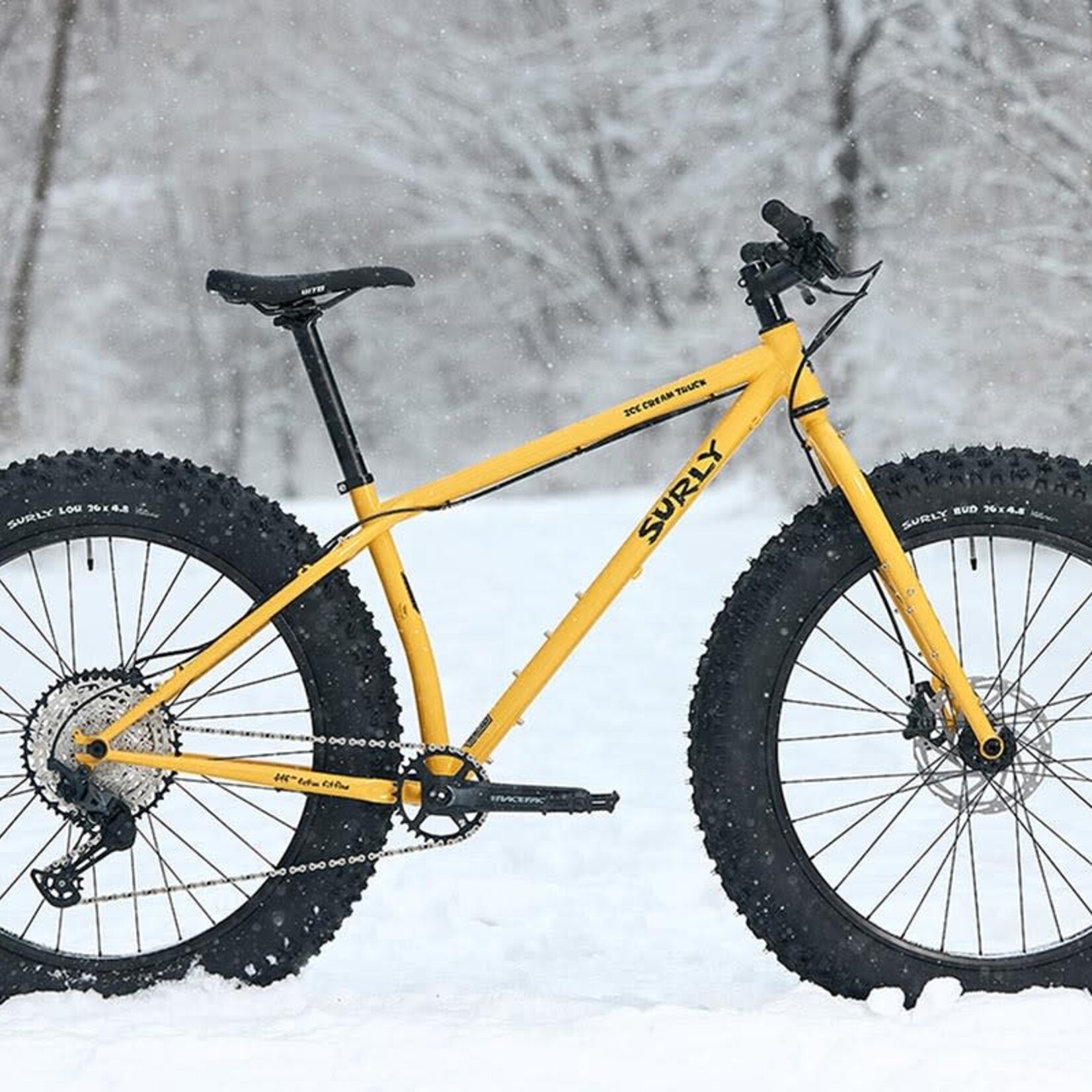 Surly Surly Ice Cream Truck Fat Bike - 26", Steel, Warm Cheese, X-Large