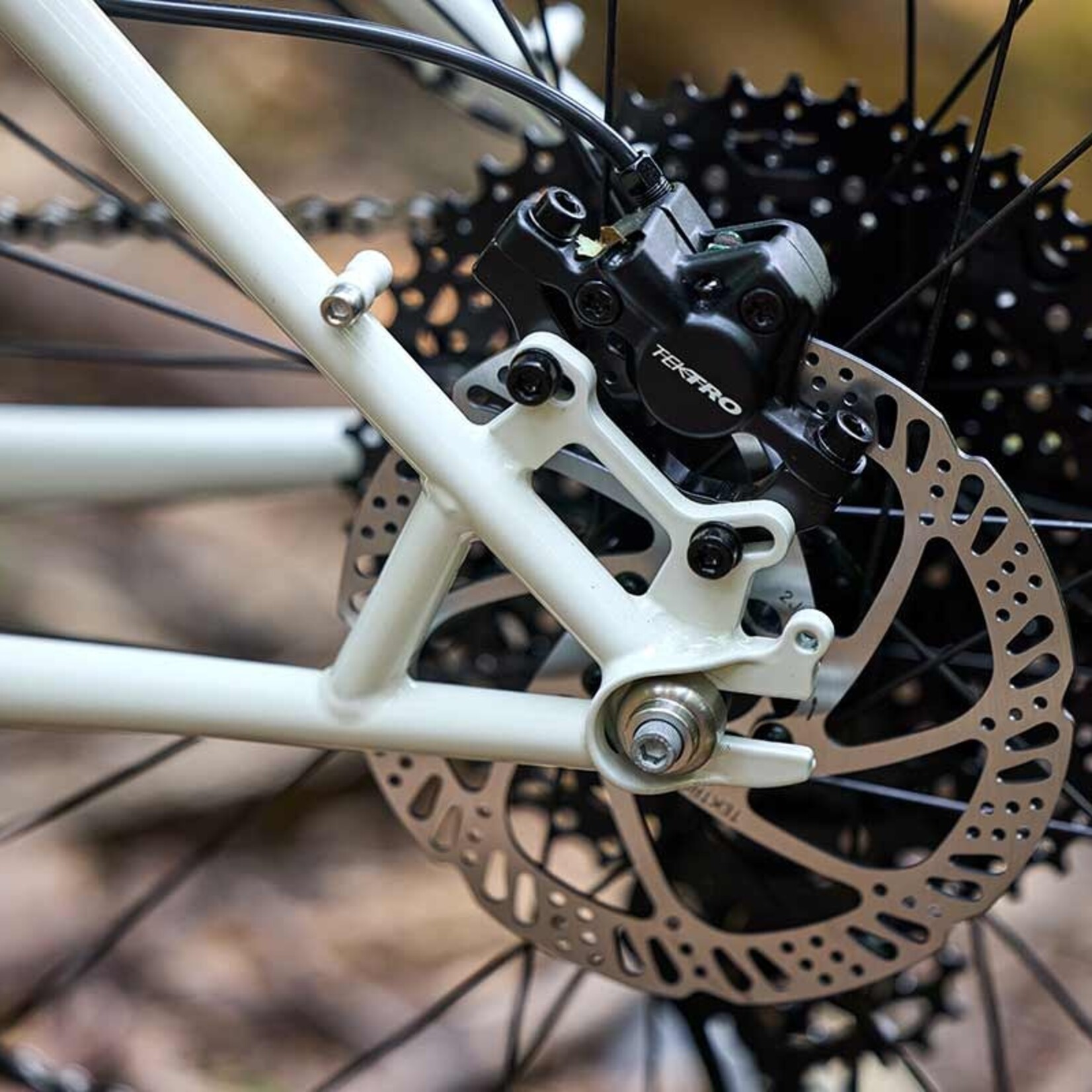 Surly Surly Karate Monkey Bike - 27.5", Steel, Snow Mold White, X-Small