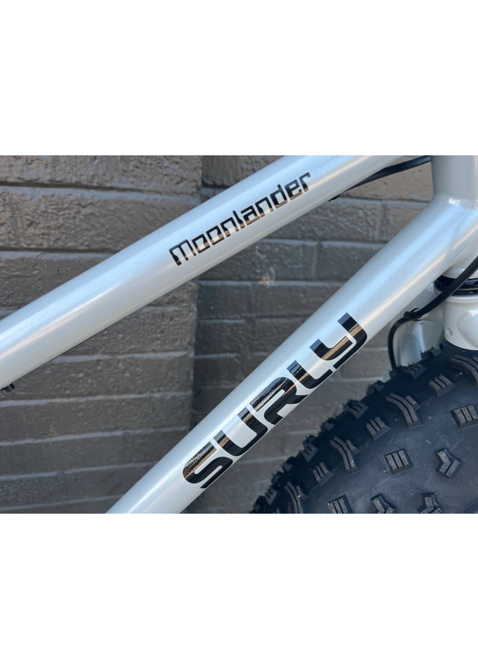 Surly Surly Moonlander Fat Tire Bike - 24", Steel, Lunar Dust Gray, Medium