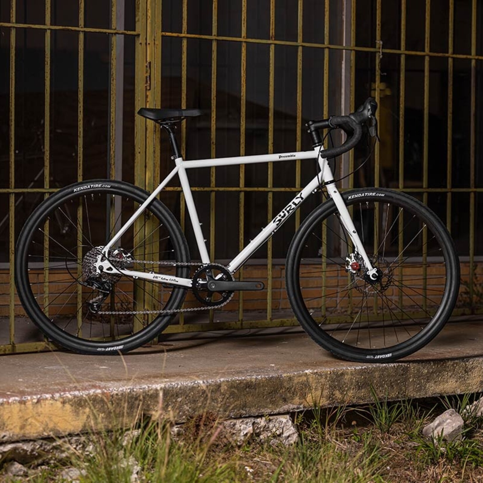Surly Surly Preamble Drop Bar Bike - 650b, Thorfrost, White, X-Small