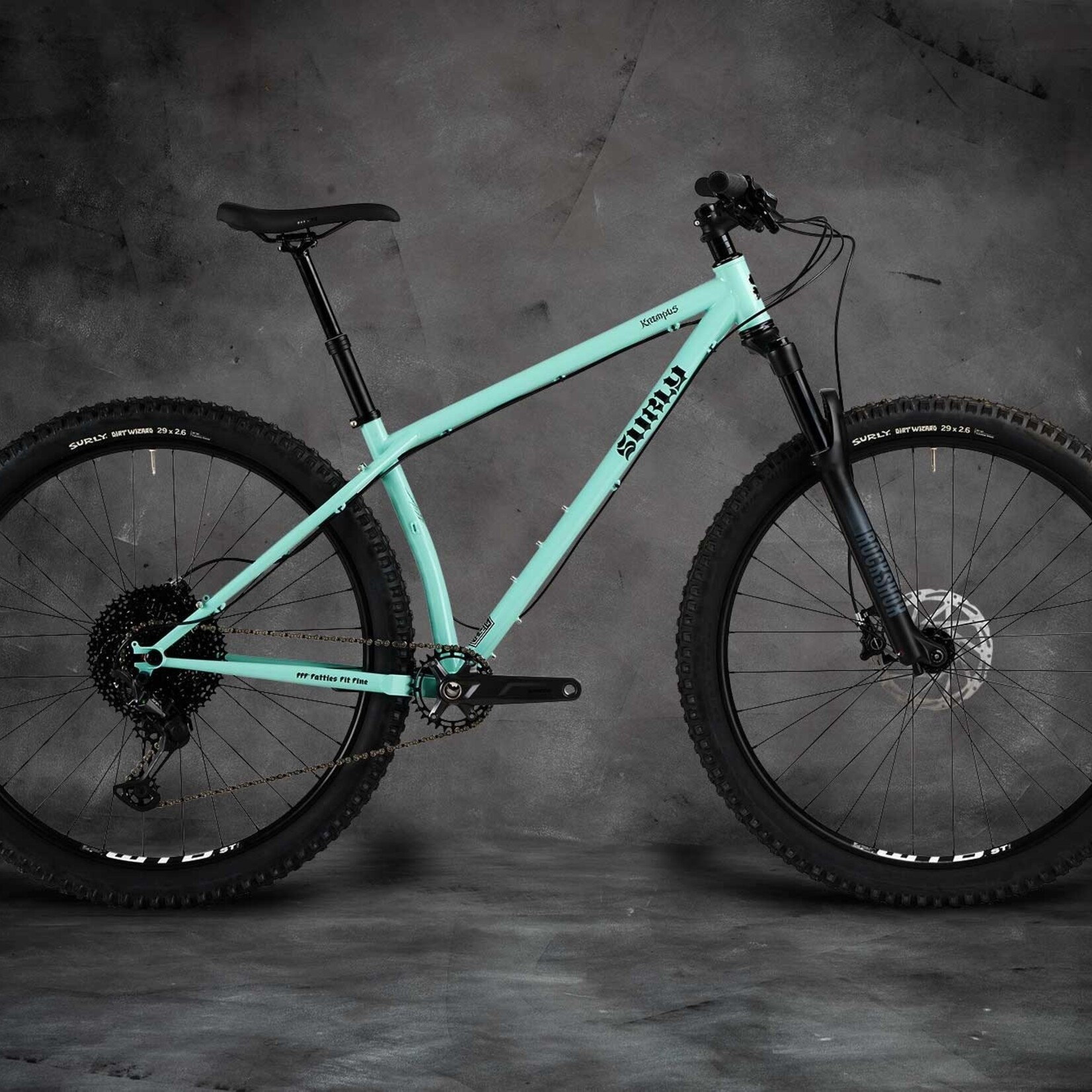 Surly Surly Krampus Front Suspension Bike - 29", Steel, Blue Oyster Coat, Large