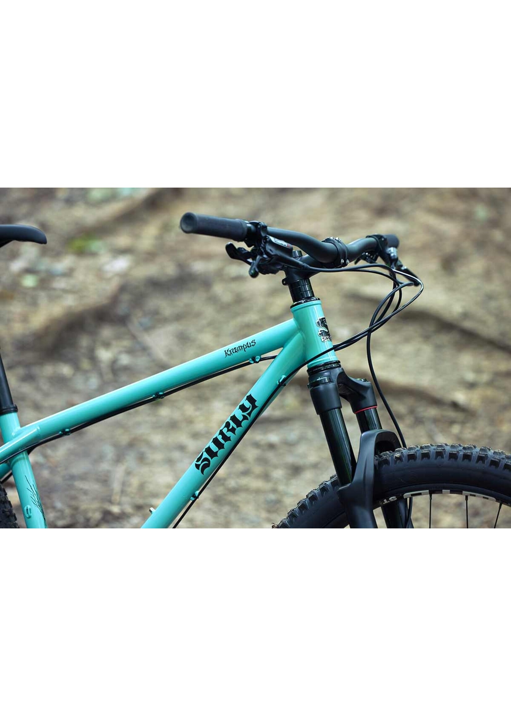 Surly Surly Krampus Front Suspension Bike - 29", Steel, Blue Oyster Coat, Small