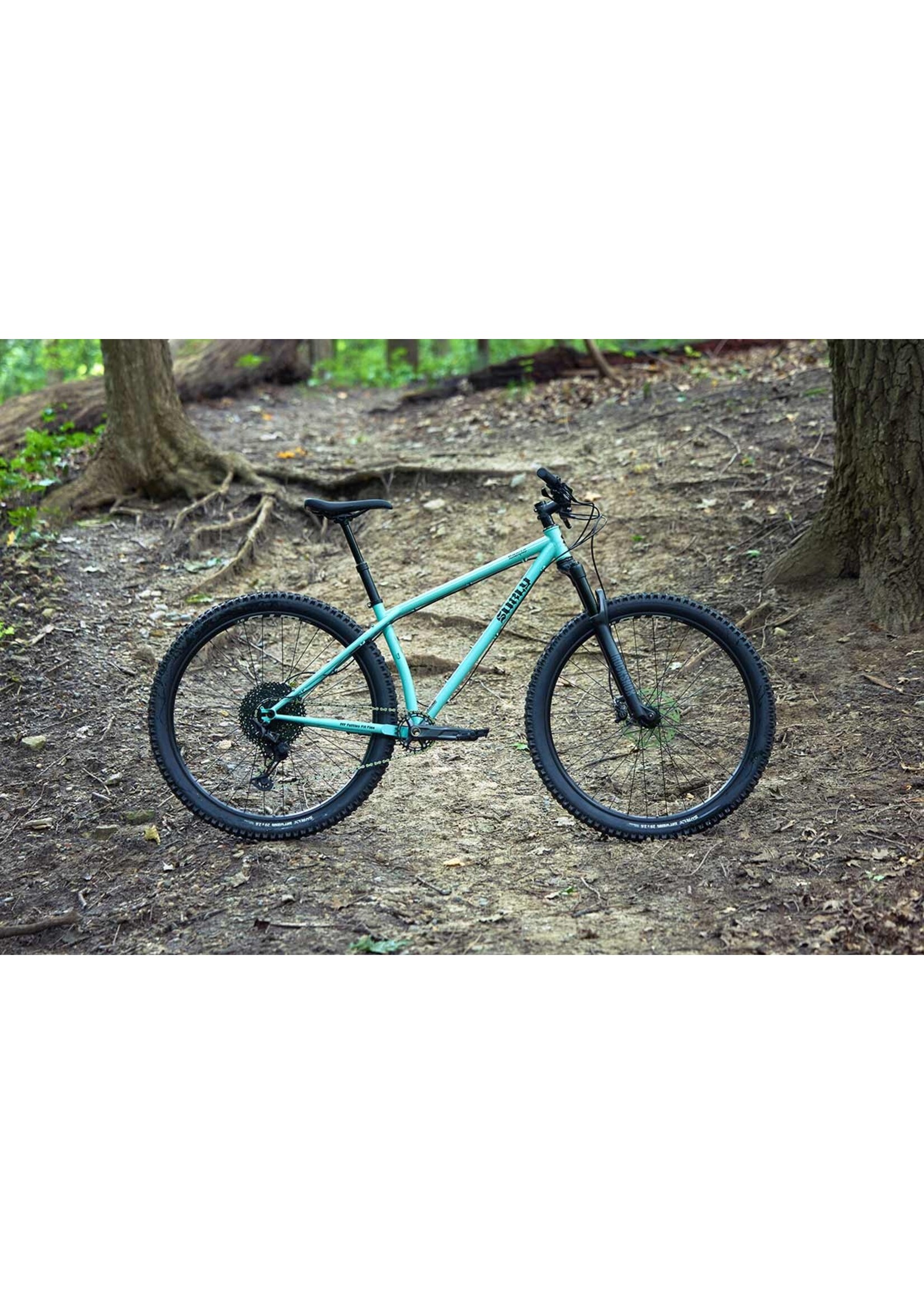 Surly Surly Krampus Front Suspension Bike - 29", Steel, Blue Oyster Coat, Small