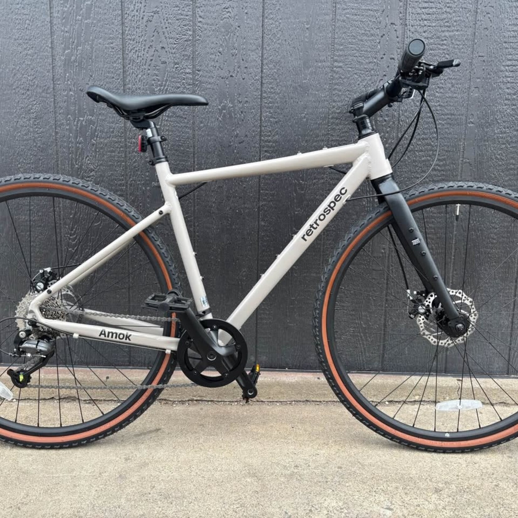 Retrospec Amok Gravel Adventure Bike Tan- 8 Speed X-Small