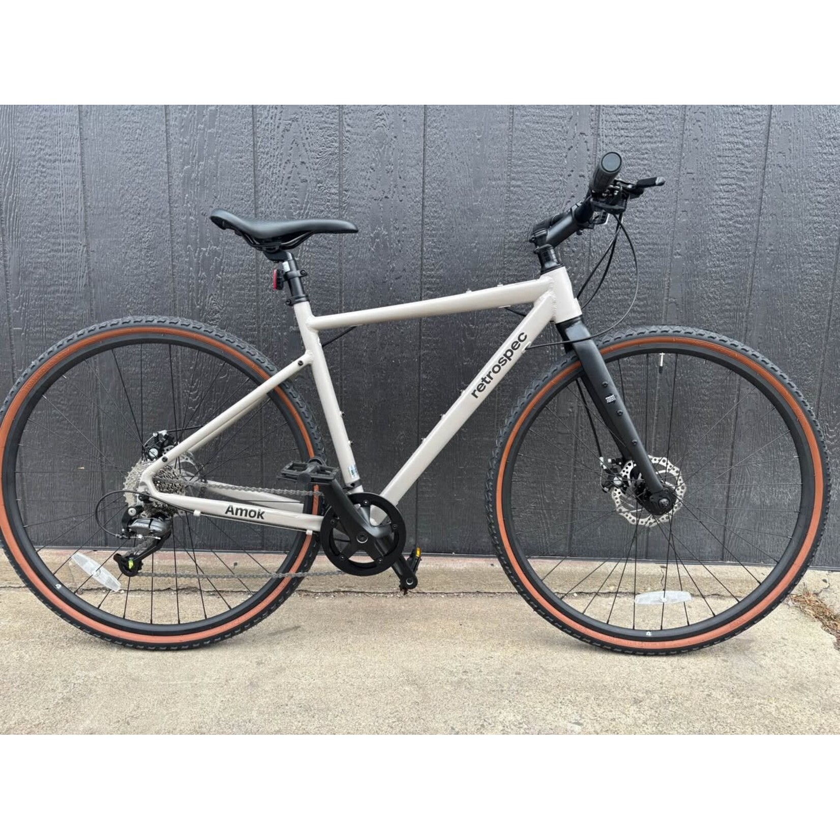 Retrospec Amok Gravel Adventure Bike Tan- 8 Speed X-Small