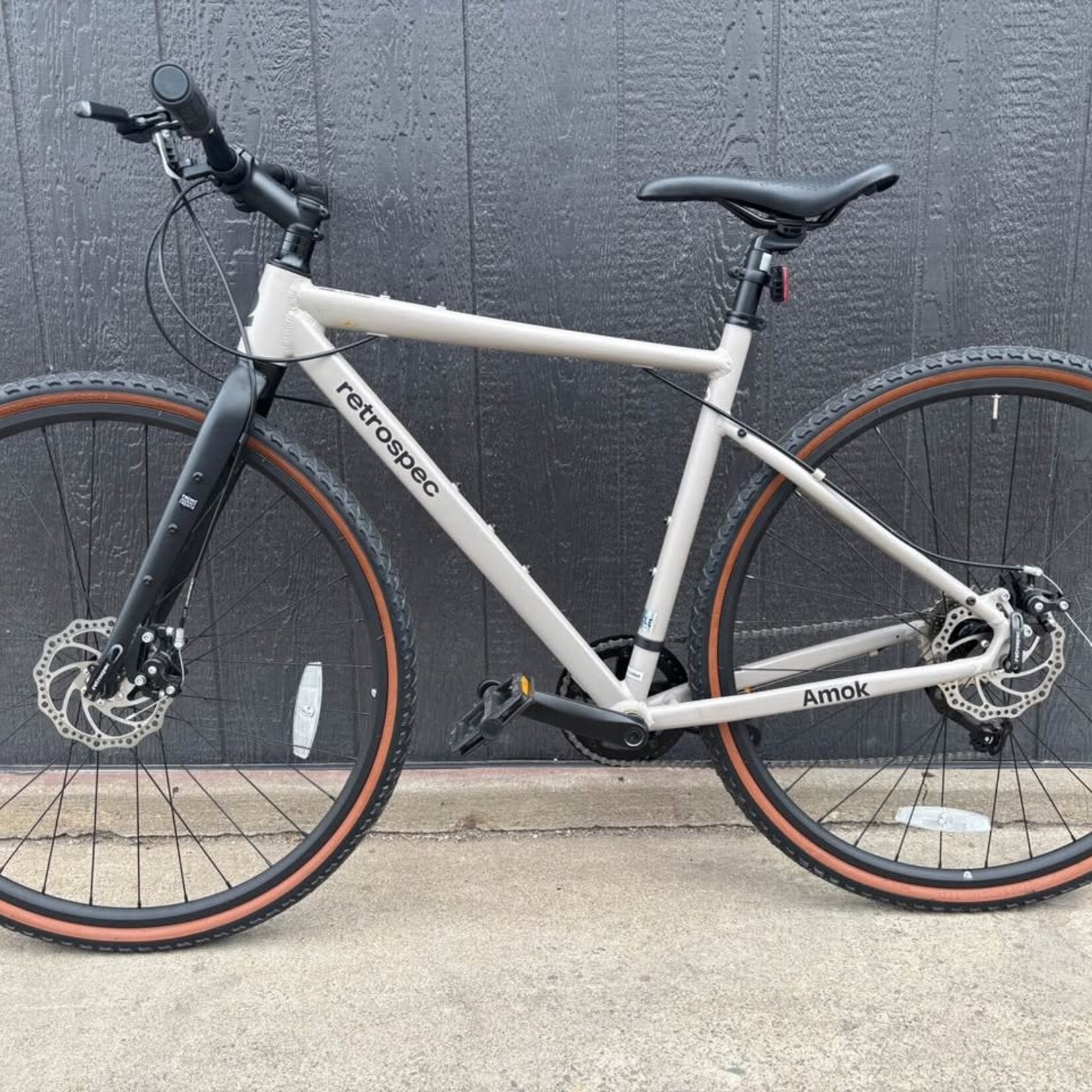Retrospec Amok Gravel Adventure Bike Tan- 8 Speed X-Small