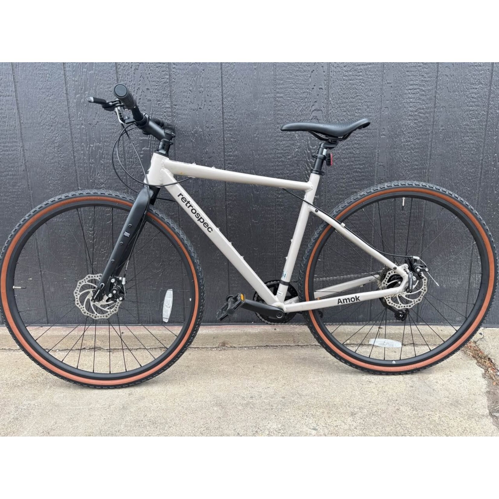 Retrospec Amok Gravel Adventure Bike Tan- 8 Speed X-Small