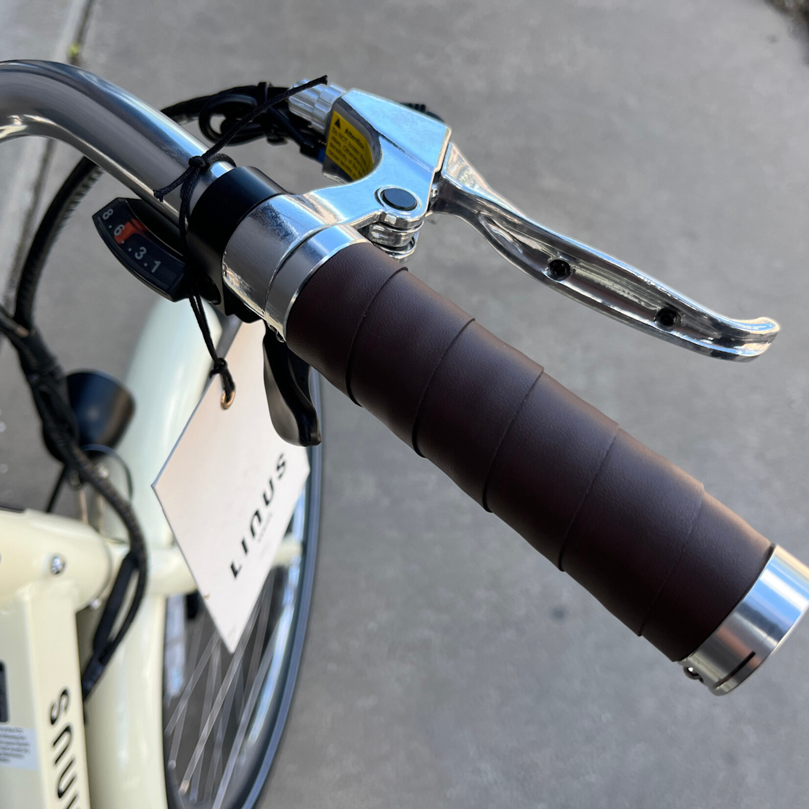 Linus Linus Cesta 500 Cream eBike
