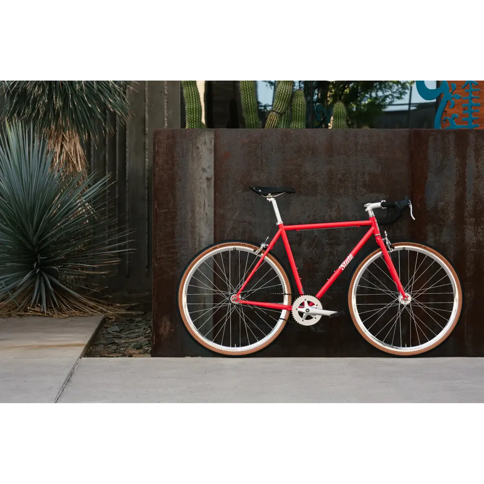 State Bicycle State Tropical Red Single Speed/Fixie