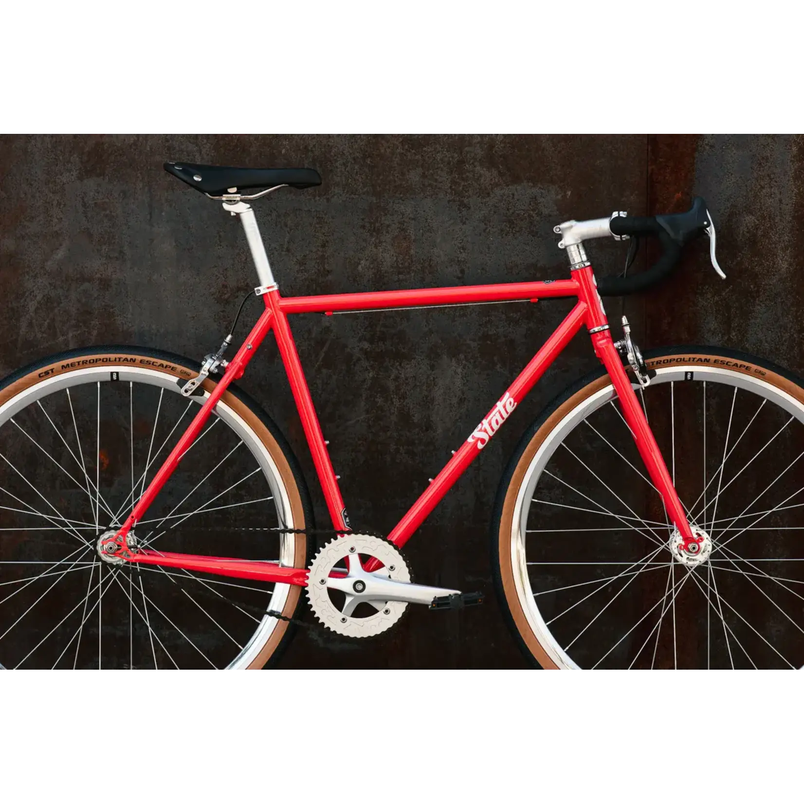 State Bicycle State Tropical Red Single Speed/Fixie