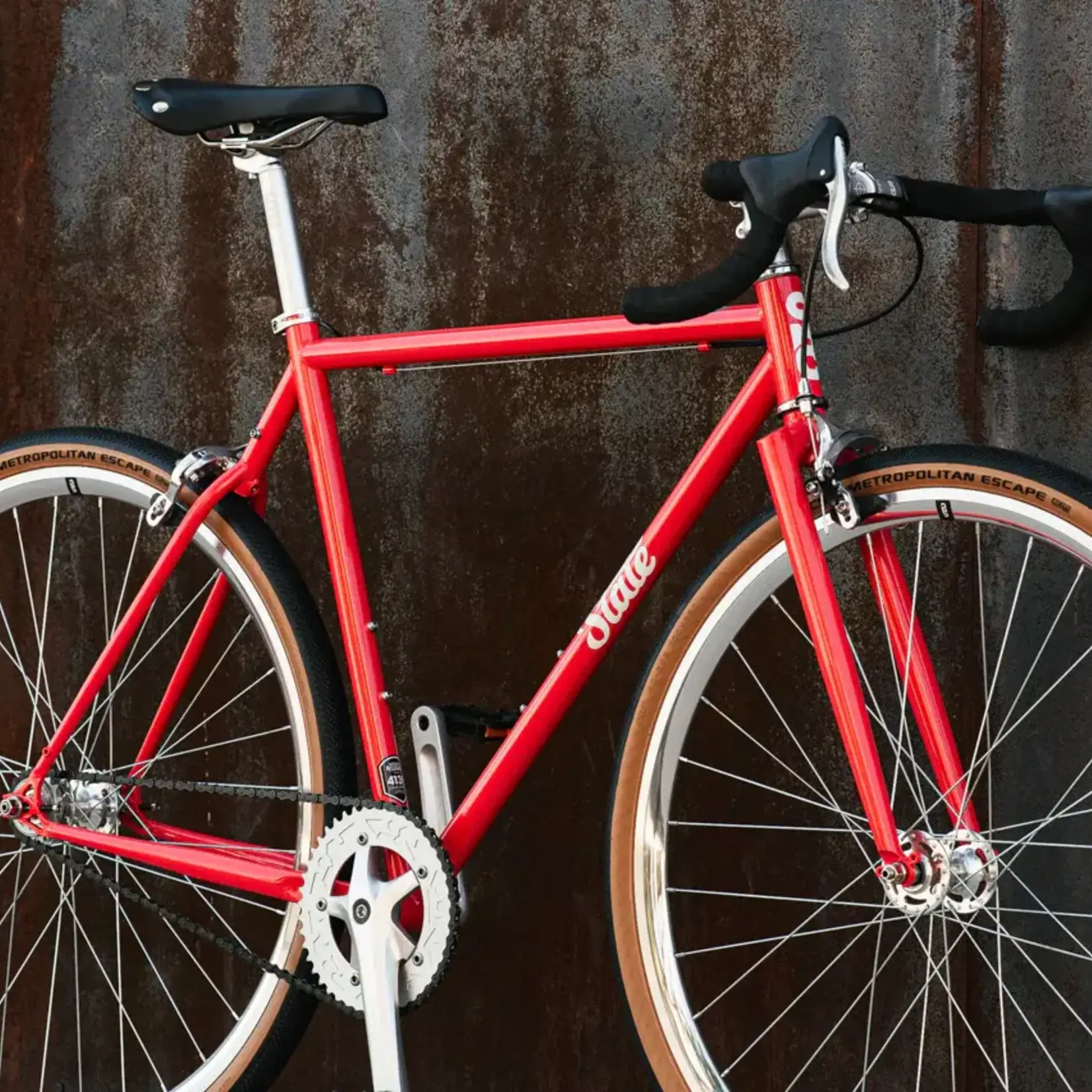 State Bicycle State Tropical Red Single Speed/Fixie