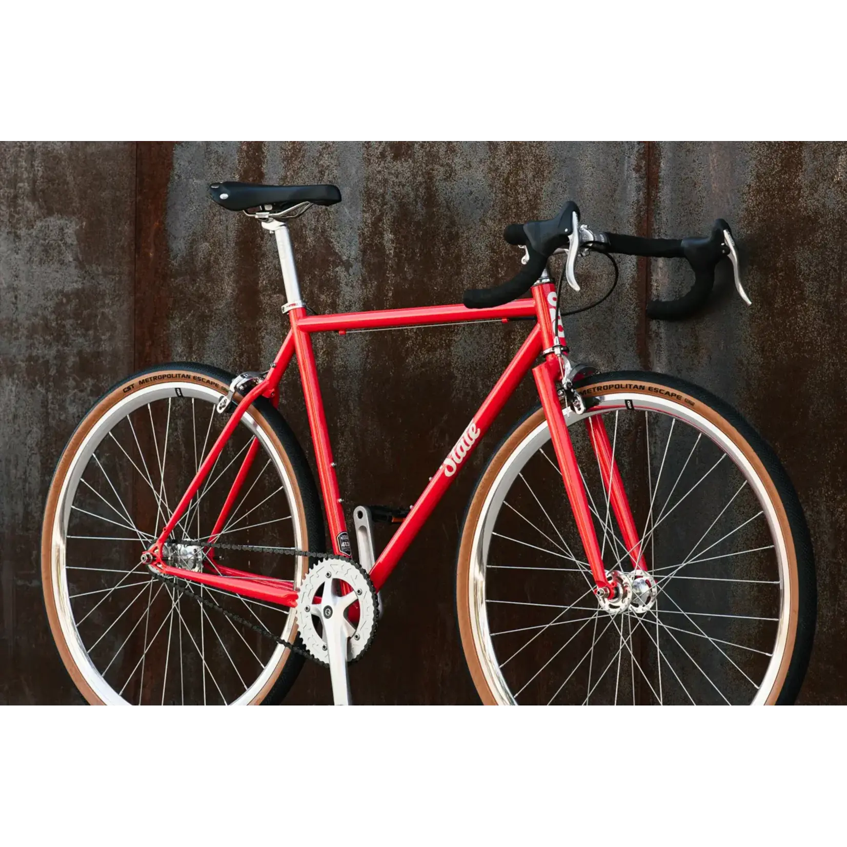 State Bicycle State Tropical Red Single Speed/Fixie