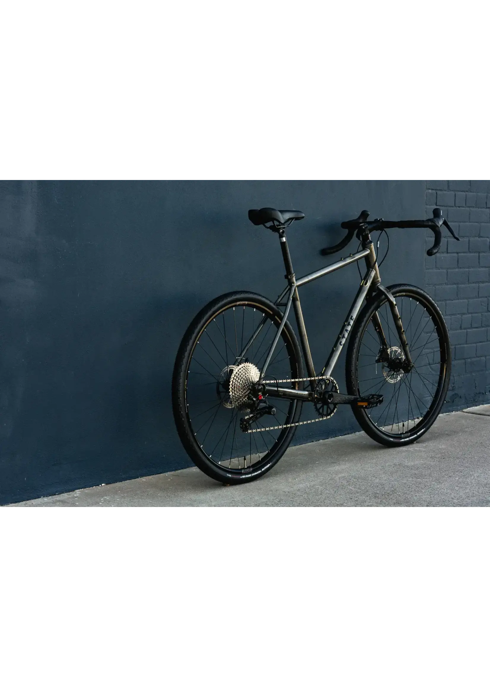State Bicycle State 4130 All-Road Drop Bar- Raw Phosphate Gravel Bike 12 Speed / UDH
