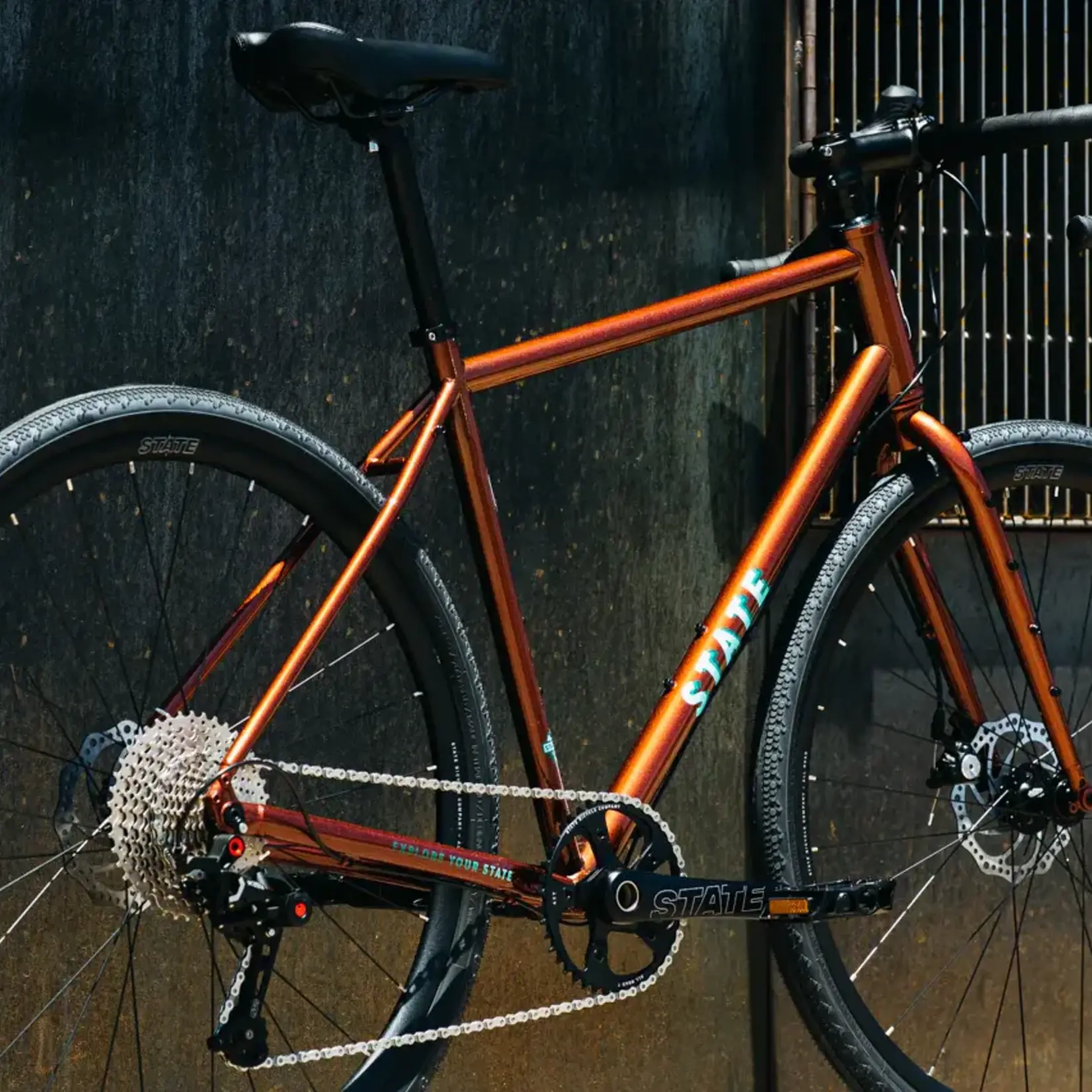 State Bicycle State Gravel Drop Bar 4130 All-Road - Copper Brown