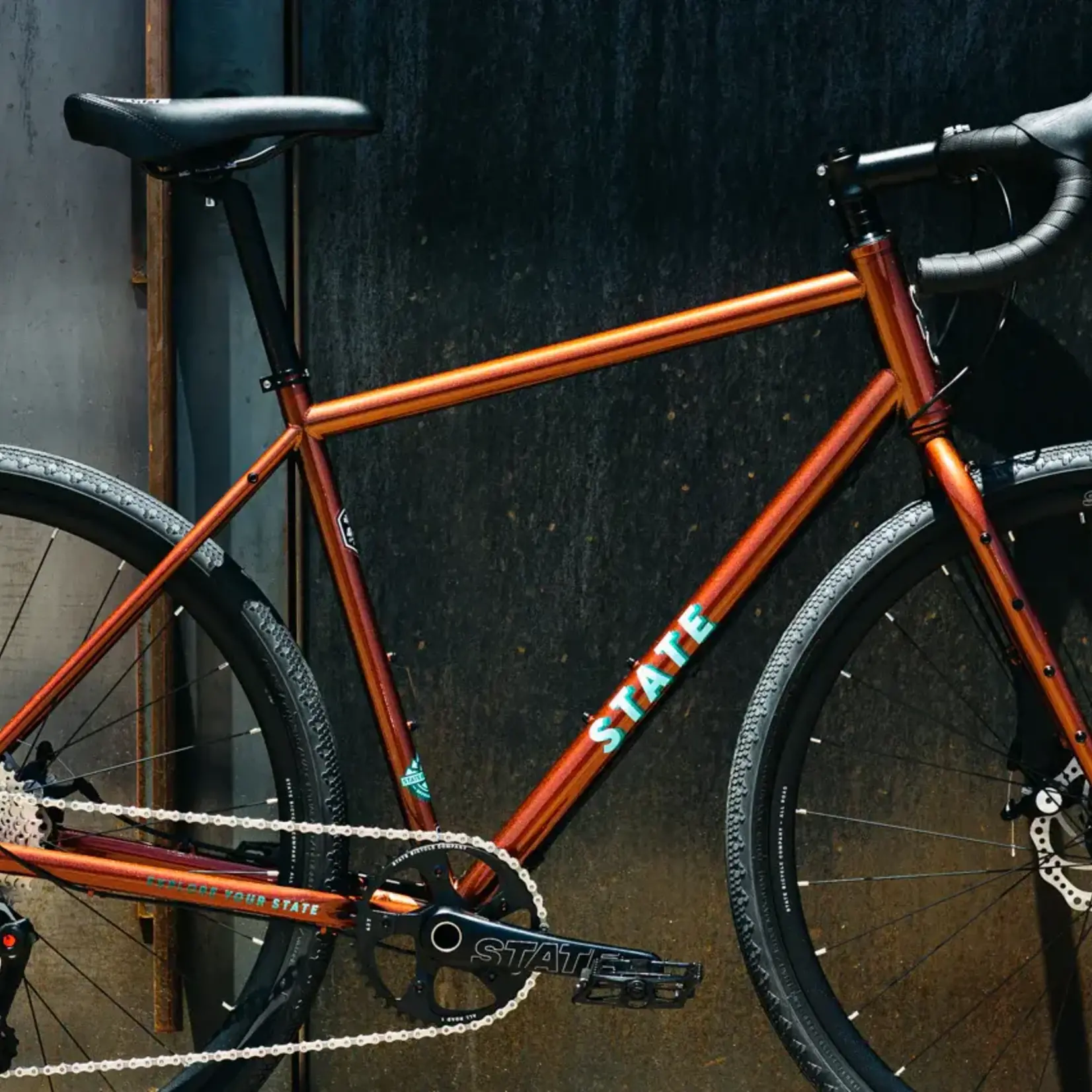 State Bicycle State Gravel Drop Bar 4130 All-Road - Copper Brown