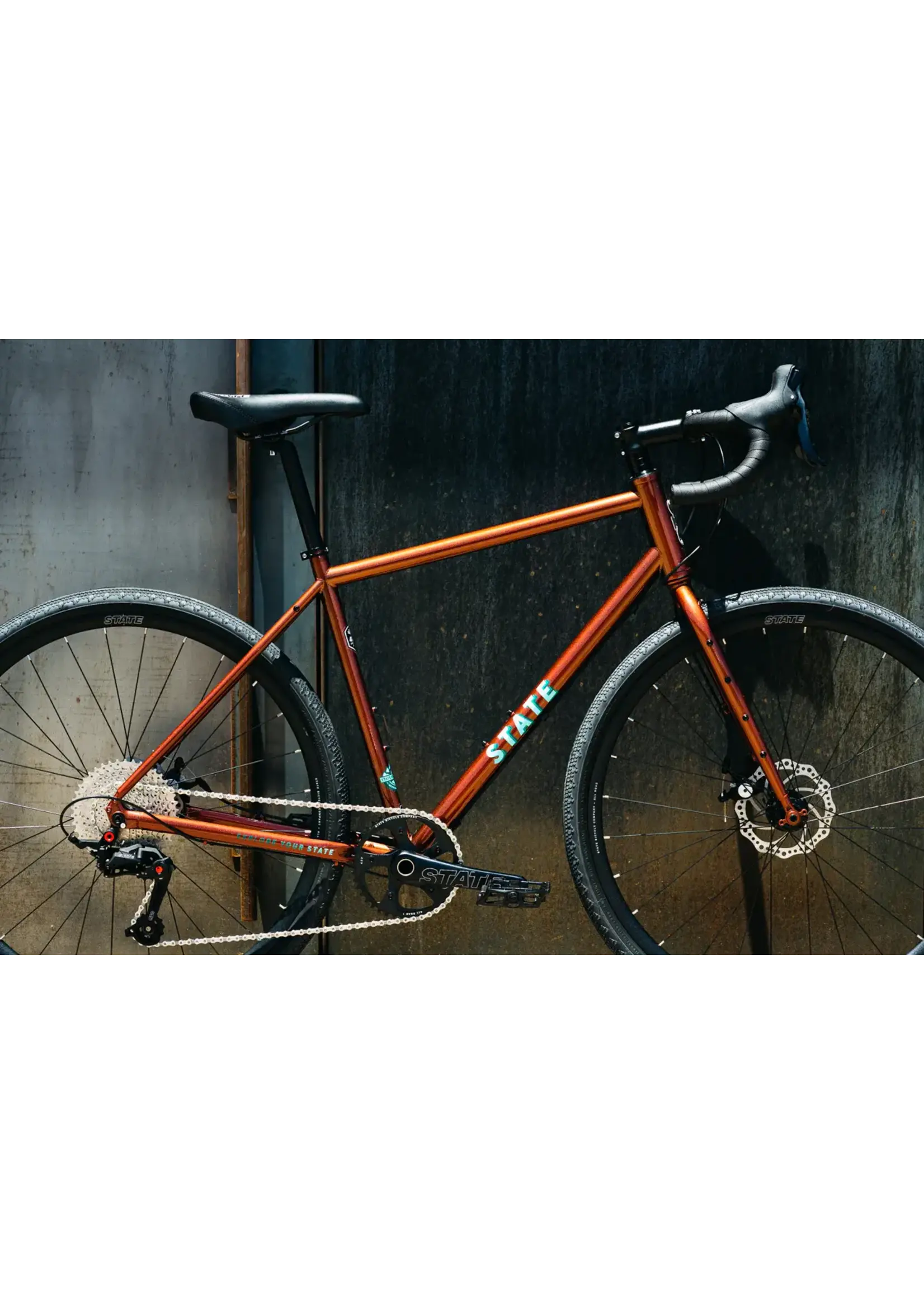State Bicycle State Gravel Drop Bar 4130 All-Road - Copper Brown