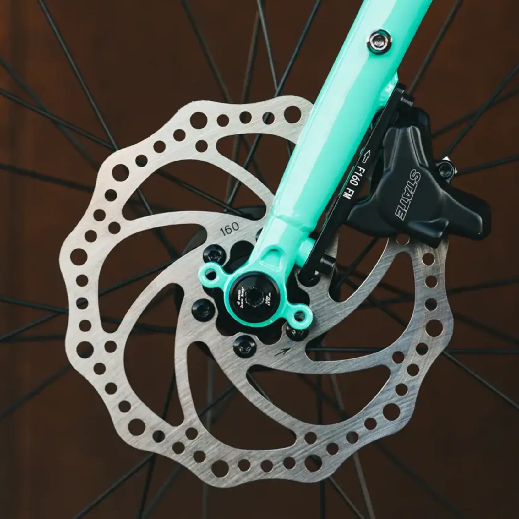 State Bicycle State Gravel 4130 All-Road - Flat Bar - Turquoise Fade