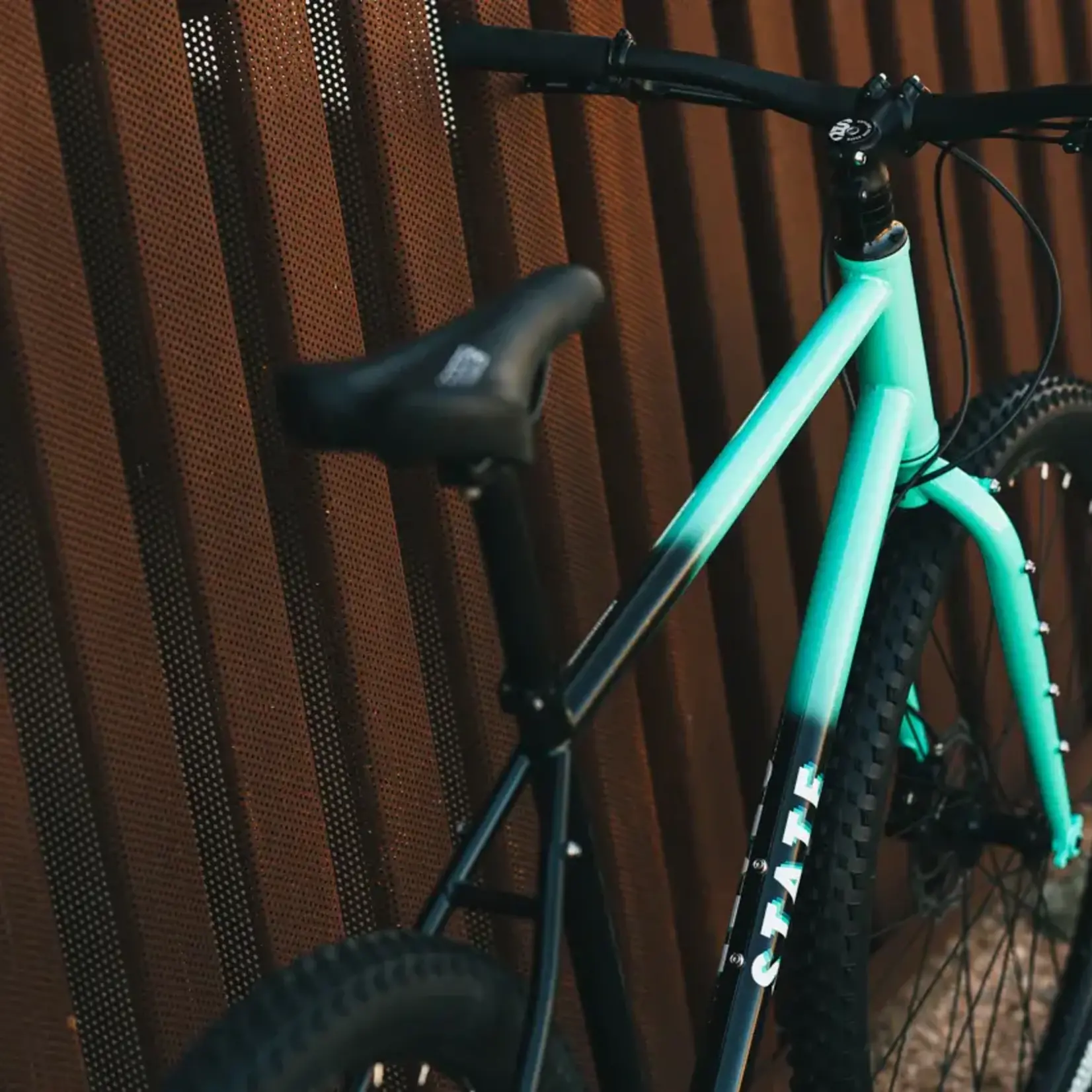 State Bicycle State Gravel 4130 All-Road - Flat Bar - Turquoise Fade